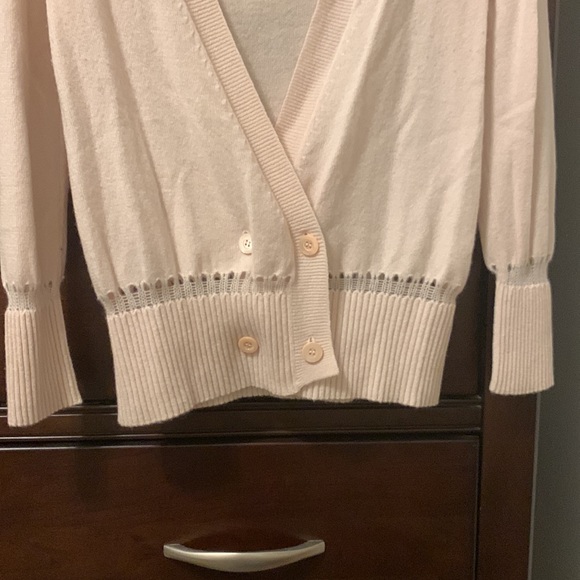 J.Crew button wrap cashmere cardigan - Picture 2 of 8